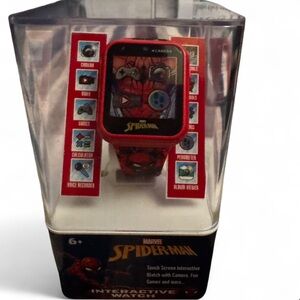 Marvel Spider-Man Kids Touchscreen Watch - Red and Black